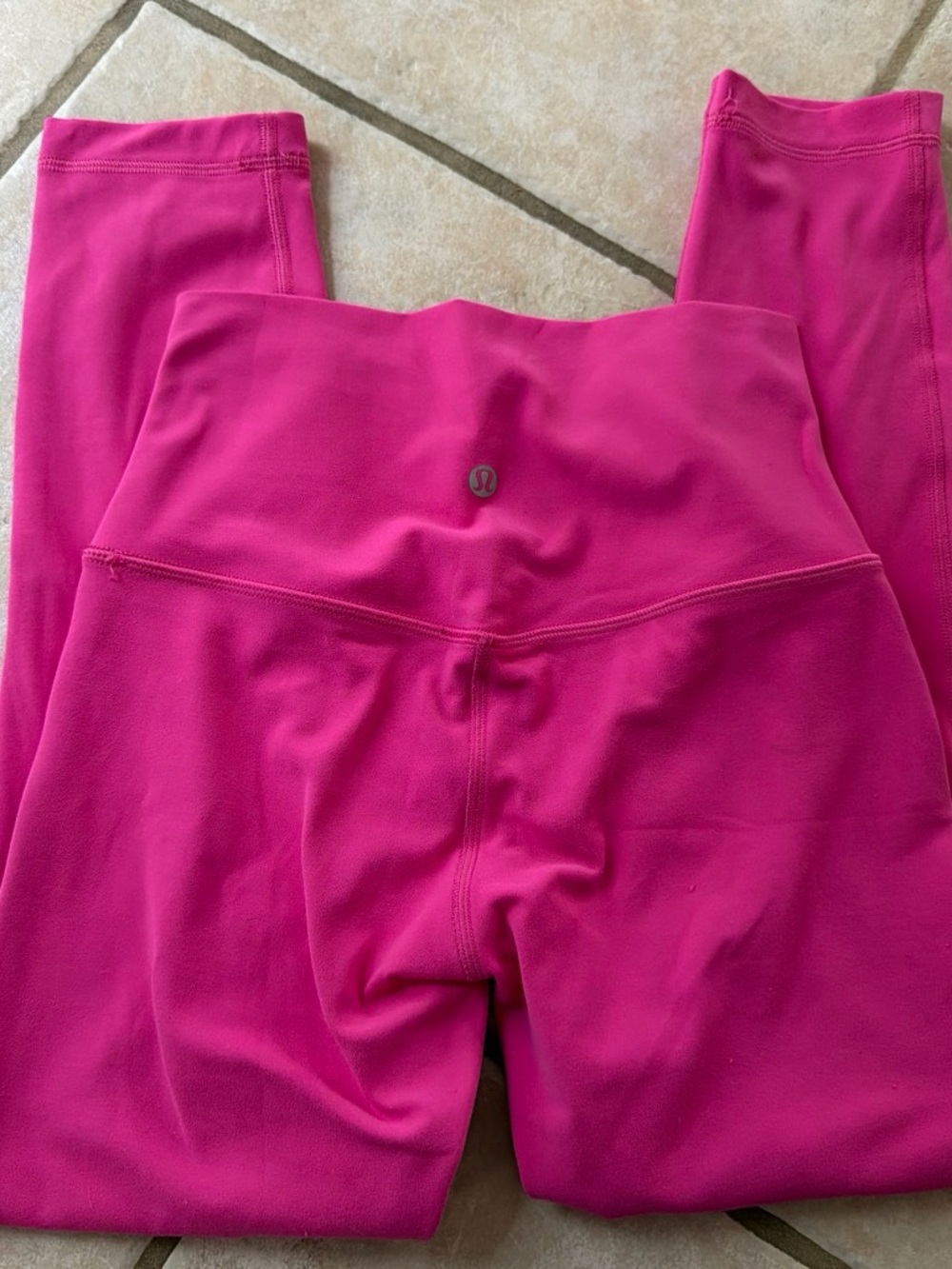 lululemon athletica Hot Pink High-Rise Leggings